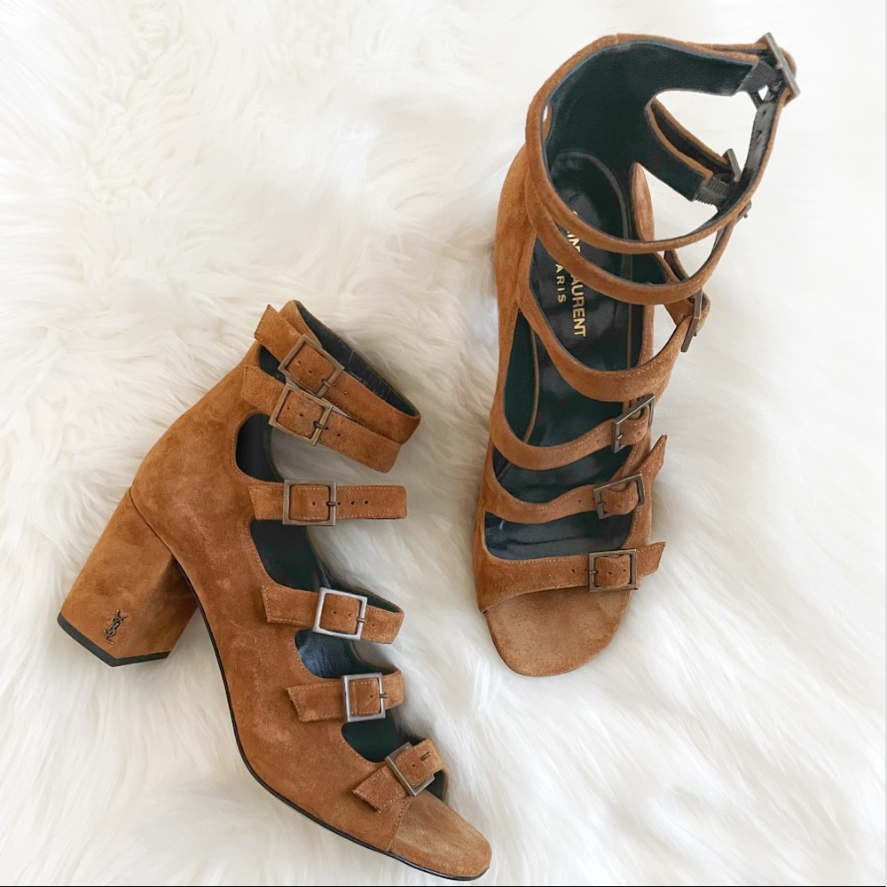 Yves Saint Laurent Gladiator Sandal Heels